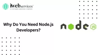Why Do You Need Node.JS Developers