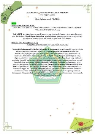 Rahmayani_Resume_MTsN 4 Bone