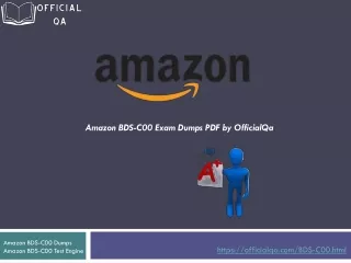 amazon bds c00 exam dumps pdf by officialqa