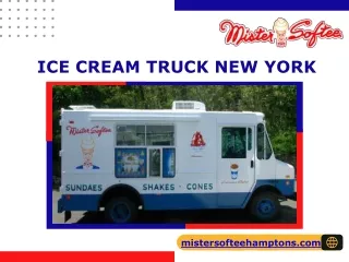 Ice Cream Truck New York