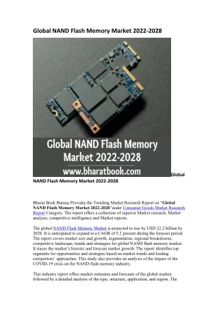 global nand flash memory market 2022 2028