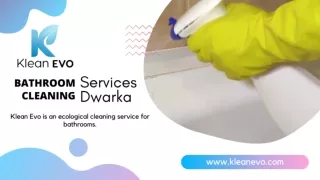 Bathroom Cleaning Services Dwarka