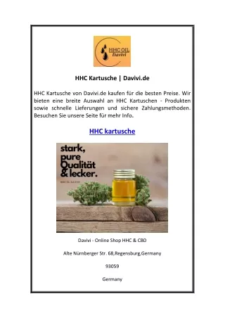 hhc kartusche davivi de