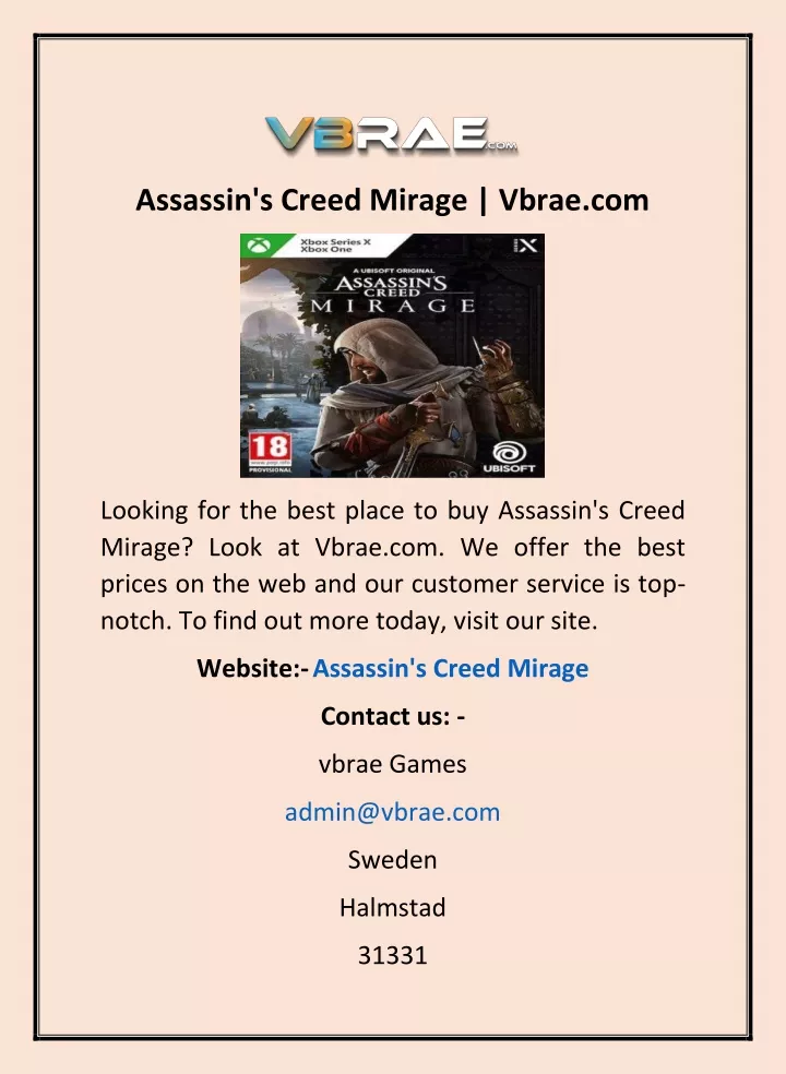 assassin s creed mirage vbrae com