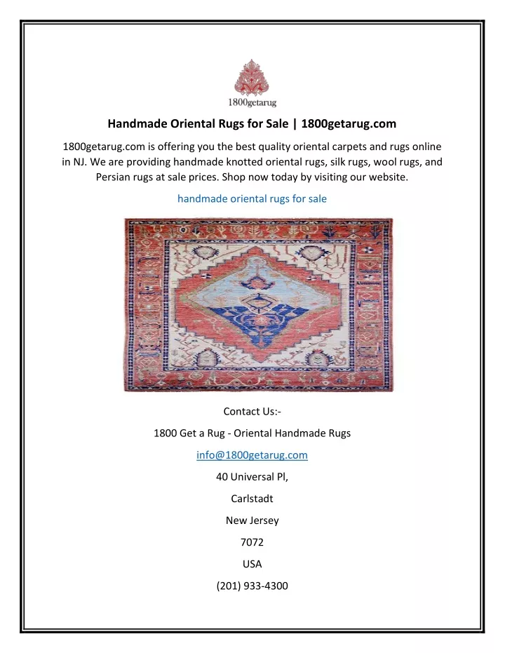 handmade oriental rugs for sale 1800getarug com