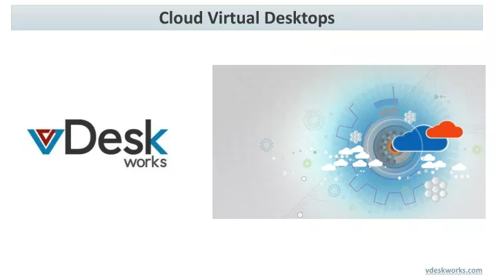 cloud virtual desktops