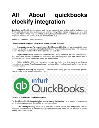 all clockify integration