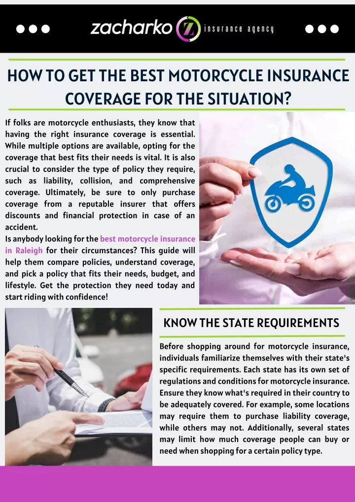 PPT - How to Get the Best Motorcycle Insurance Coverage for the