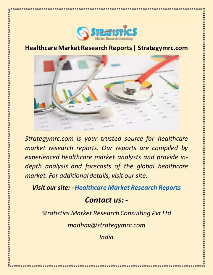 healthcare market research reports strategymrc com