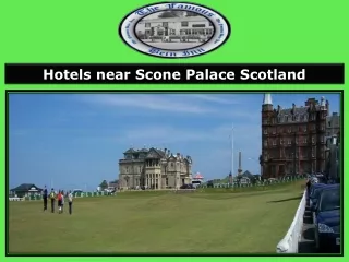 hotels near scone palace scotland