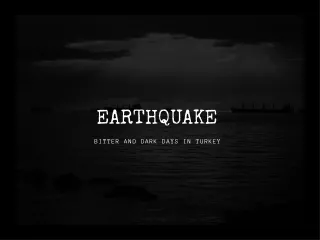 earthquake