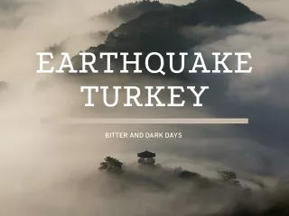 earthquake turkey