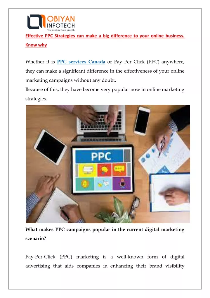 effective ppc strategies can make