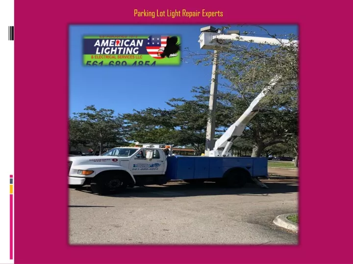 parking lot light repair experts