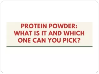 Protein Powder What is it and which one can you pick - Protinex