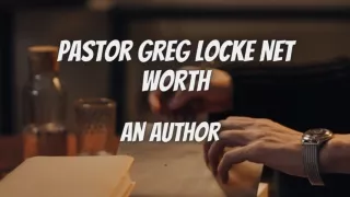 Pastor Greg Locke Net Worth - An Author