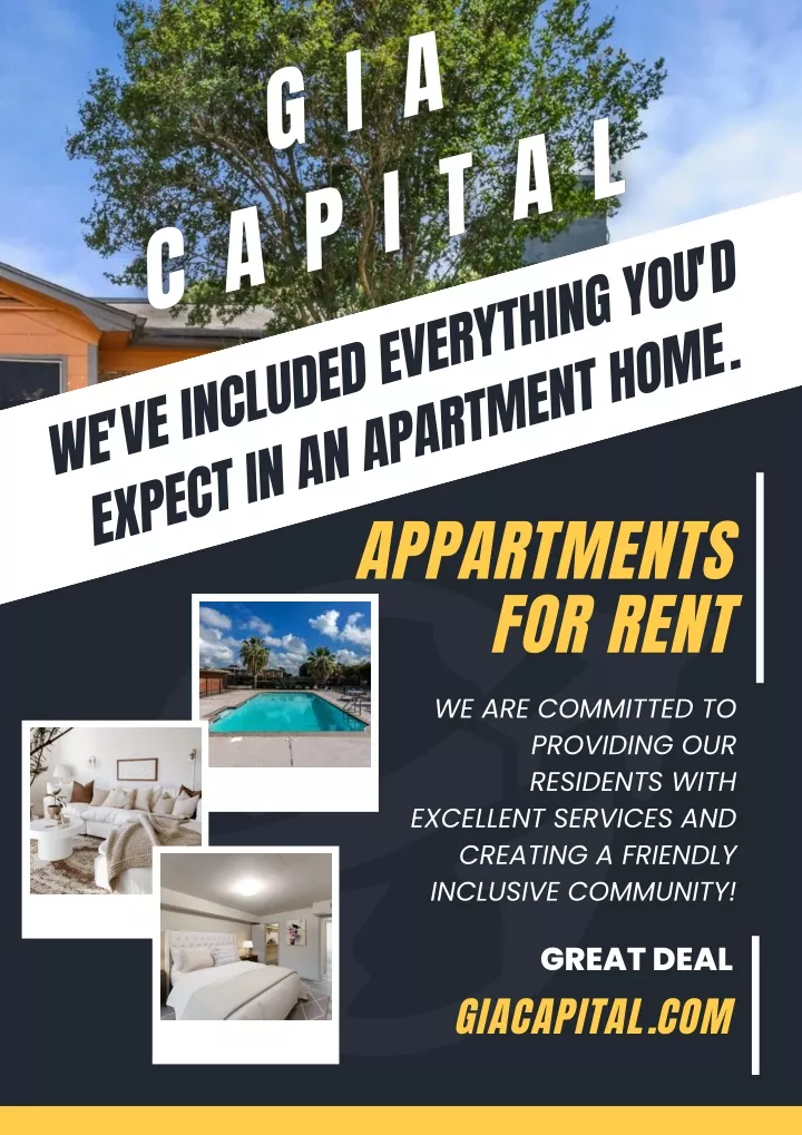 we ve included everything you d appartments