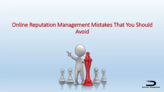 online reputation management mistakes that you should avoid