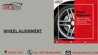 Wheel Alignment | JVR auto