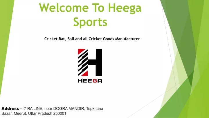 welcome to heega sports
