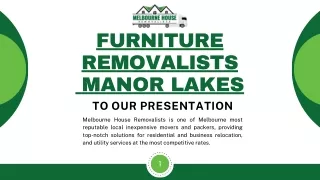 Furniture Removalists Manor Lakes | Melbourne House Removalists
