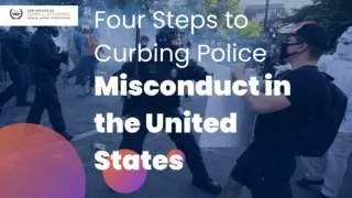 Four Steps to Curbing Police