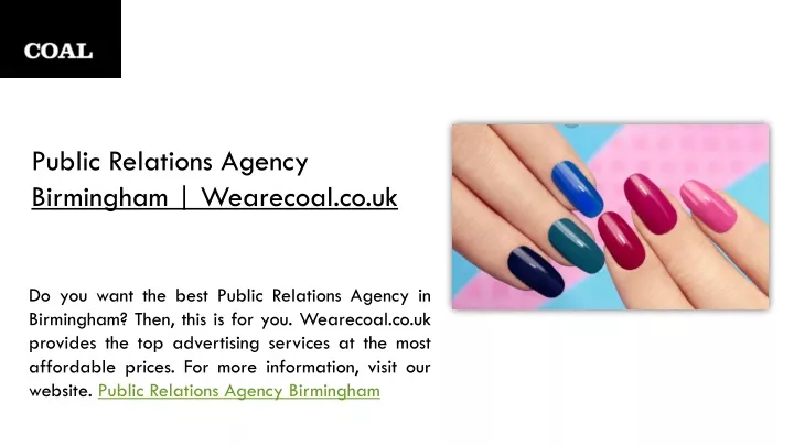 public relations agency birmingham wearecoal co uk