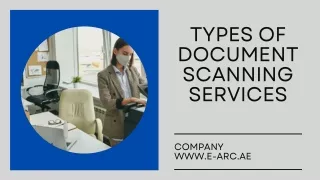 Types of Document Scanning Services