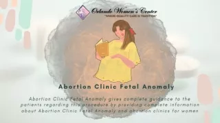 abortion clinic fetal anomaly