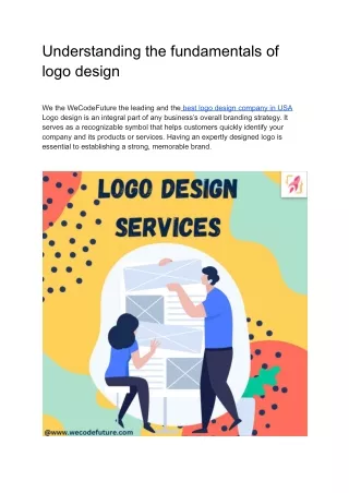 Understanding the fundamentals of logo design
