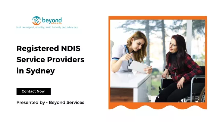 registered ndis service providers in sydney