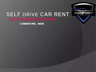 self drive car rent