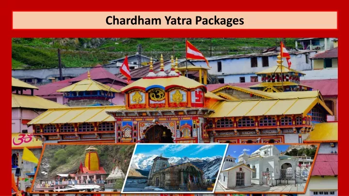 chardham yatra packages