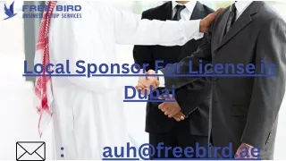 Local Sponsor For License in Dubai