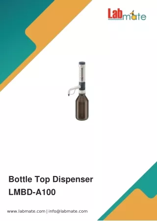 Bottle-Top-Dispenser