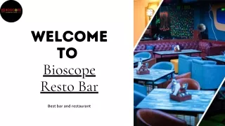 Restaurants and bars in noida