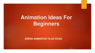 Animation Ideas - Arena Animation Tilak Road