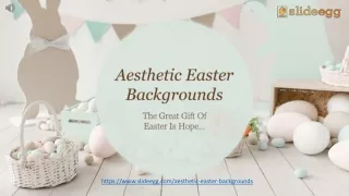 https www slideegg com aesthetic easter