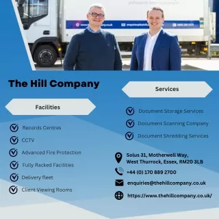 Document Storage, Scanning & Shredding UK