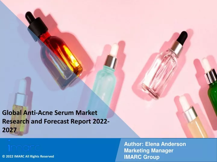 global anti acne serum market research