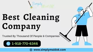 Best Cleaning Company | Affordable Service | Simply Maid OK