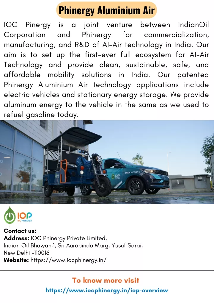 phinergy aluminium air