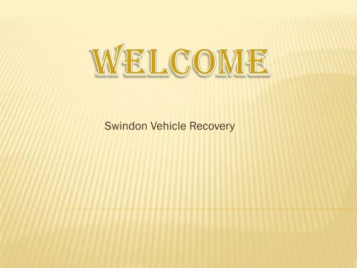 swindon vehicle recovery