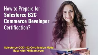 how to prepare for salesforce b2c commerce