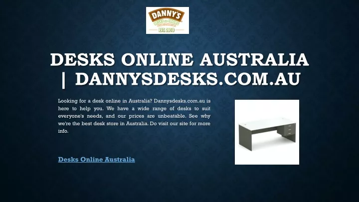 desks online australia dannysdesks com au