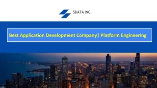 Best Application Development Company| Productionization