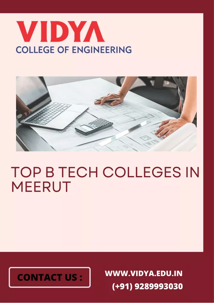 top b tech colleges in meerut