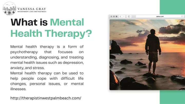 what is mental health therapy