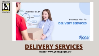 Best Delivery Services in UAE on Yellowpages.ae