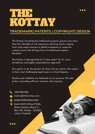Trademark advocate in Noida | The Kottay